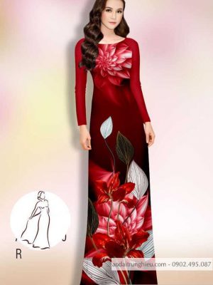 Vải áo dài hoa in 3D mới ra AD 14461 21 1590381525 307 vai ao dai vai ao dai dep ad