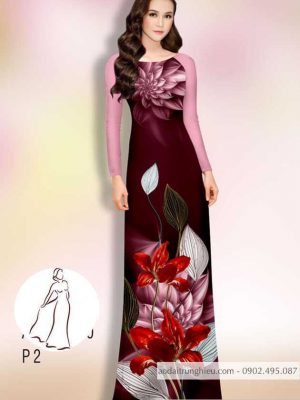 Vải áo dài hoa in 3D mới ra AD 14461 28 1590381526 125 vai ao dai vai ao dai dep ad