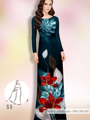 Vải áo dài hoa in 3D mới ra AD 14461 30 1590381526 879 vai ao dai vai ao dai dep ad