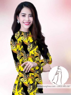 Vải áo dài hoa đều thiết kế 2020 AD 14401 25 1590381653 810 vai ao dai vai ao dai dep ad