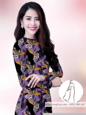 Vải áo dài hoa đều thiết kế 2020 AD 14401 34 1590381655 297 vai ao dai vai ao dai dep ad
