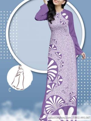 Vải áo dài hoa 3D thiết kế 2020 AD B6610 28 1590381759 63 vai ao dai vai ao dai dep ad