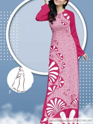 Vải áo dài hoa 3D thiết kế 2020 AD B6610 27 1590381759 719 vai ao dai vai ao dai dep ad