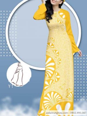 Vải áo dài hoa 3D thiết kế 2020 AD B6610 35 1590381761 320 vai ao dai vai ao dai dep ad