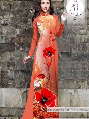 Vải áo dài hoa 3D mới ra AD 10407 34 1590381881 492 vai ao dai vai ao dai dep ad