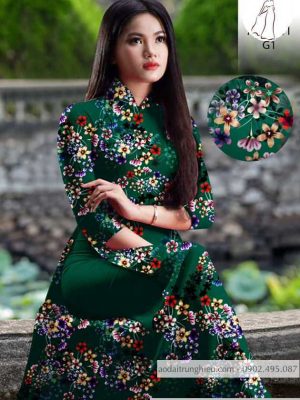 Vải áo dài hoa đều kiểu mới AD 10533 22 1590382000 885 vai ao dai vai ao dai dep ad