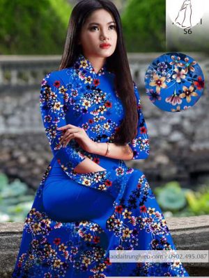 Vải áo dài hoa đều kiểu mới AD 10533 29 1590382002 533 vai ao dai vai ao dai dep ad