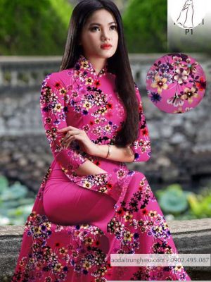 Vải áo dài hoa đều kiểu mới AD 10533 32 1590382002 633 vai ao dai vai ao dai dep ad