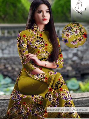 Vải áo dài hoa đều kiểu mới AD 10533 35 1590382003 279 vai ao dai vai ao dai dep ad