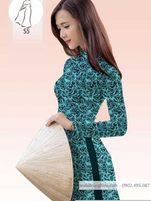 Vải áo dài hoa đều kiểu mới AD 10527 23 1590382126 233 vai ao dai vai ao dai dep ad