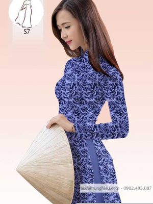 Vải áo dài hoa đều kiểu mới AD 10527 22 1590382126 753 vai ao dai vai ao dai dep ad