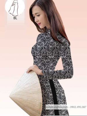 Vải áo dài hoa đều kiểu mới AD 10527 33 1590382127 257 vai ao dai vai ao dai dep ad