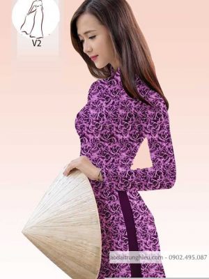 Vải áo dài hoa đều kiểu mới AD 10527 32 1590382127 899 vai ao dai vai ao dai dep ad