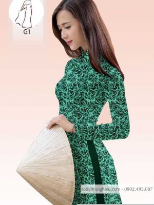 Vải áo dài hoa đều kiểu mới AD 10527 31 1590382127 927 vai ao dai vai ao dai dep ad