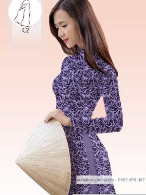 Vải áo dài hoa đều kiểu mới AD 10527 35 1590382128 583 vai ao dai vai ao dai dep ad