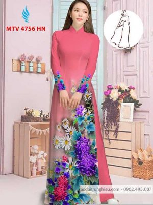 Vải áo dài hoa cúc thiết kế 2020 AD M7390 34 1590382480 874 vai ao dai vai ao dai dep ad