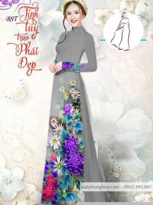Vải áo dài hoa cúc thiết kế 2020 AD M7390 56 1590382484 620 vai ao dai vai ao dai dep ad