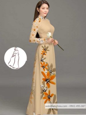 Vải áo dài hoa 3D thiết kế 2020 AD M7389 32 1590382598 931 vai ao dai vai ao dai dep ad