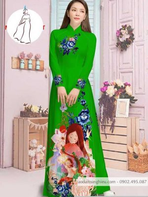 Vải áo dài hoa và cô bé thiết kế 2020 AD M7387 43 1590382726 272 vai ao dai vai ao dai dep ad