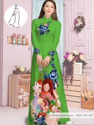 Vải áo dài hoa và cô bé thiết kế 2020 AD M7387 38 1590382726 896 vai ao dai vai ao dai dep ad