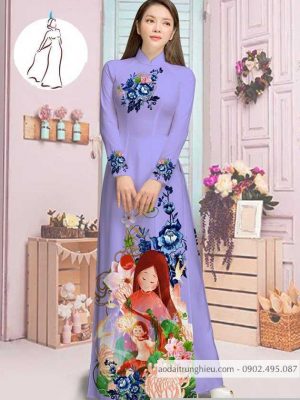Vải áo dài hoa và cô bé thiết kế 2020 AD M7387 48 1590382727 187 vai ao dai vai ao dai dep ad