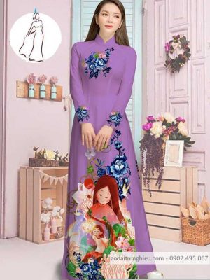 Vải áo dài hoa và cô bé thiết kế 2020 AD M7387 50 1590382728 900 vai ao dai vai ao dai dep ad