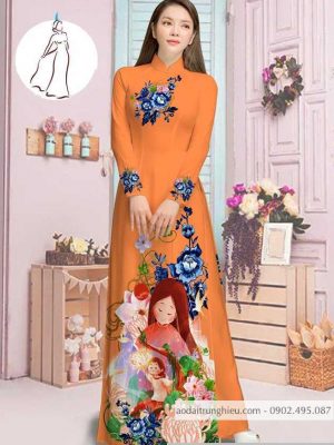 Vải áo dài hoa và cô bé thiết kế 2020 AD M7387 60 1590382730 238 vai ao dai vai ao dai dep ad