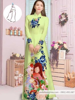 Vải áo dài hoa và cô bé thiết kế 2020 AD M7387 61 1590382730 784 vai ao dai vai ao dai dep ad