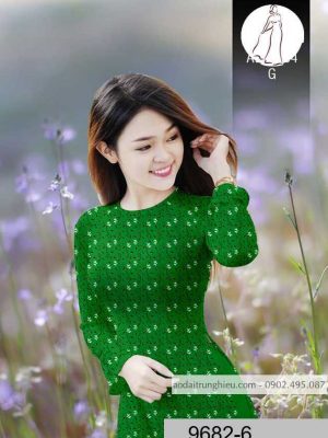 Vải áo dài hoa đều mới ra AD 9682 28 1590383327 189 vai ao dai vai ao dai dep ad