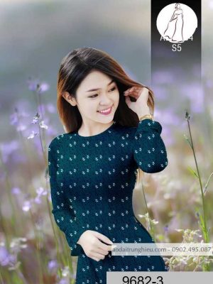 Vải áo dài hoa đều mới ra AD 9682 32 1590383327 375 vai ao dai vai ao dai dep ad