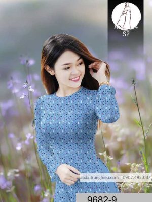 Vải áo dài hoa đều mới ra AD 9682 27 1590383327 427 vai ao dai vai ao dai dep ad