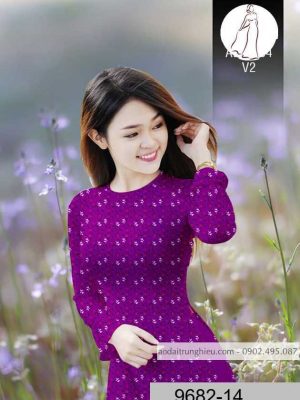 Vải áo dài hoa đều mới ra AD 9682 29 1590383327 626 vai ao dai vai ao dai dep ad