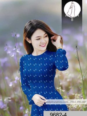 Vải áo dài hoa đều mới ra AD 9682 34 1590383328 157 vai ao dai vai ao dai dep ad