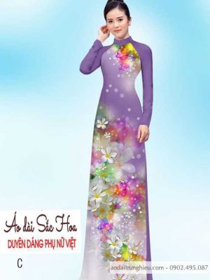 Vải áo dài hoa sứ thiết kế 2020 AD 14455 21 1590383442 106 vai ao dai vai ao dai dep ad