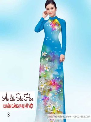 Vải áo dài hoa sứ thiết kế 2020 AD 14455 29 1590383444 182 vai ao dai vai ao dai dep ad