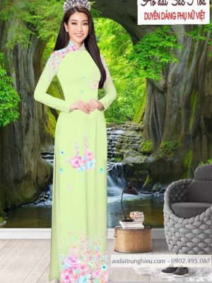 Vải áo dài hoa 3D thiết kế 2020 AD T7492 43 1590383802 13 vai ao dai vai ao dai dep ad