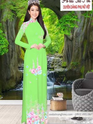 Vải áo dài hoa 3D thiết kế 2020 AD T7492 52 1590383803 754 vai ao dai vai ao dai dep ad