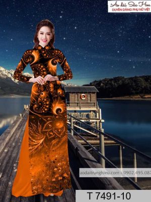 Vải áo dài hoa 3D kiểu mới AD T7491 36 1590383929 435 vai ao dai vai ao dai dep ad