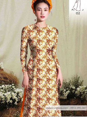 Vải áo dài hoa đều kiểu mới AD H10536 26 1590384528 883 vai ao dai vai ao dai dep ad