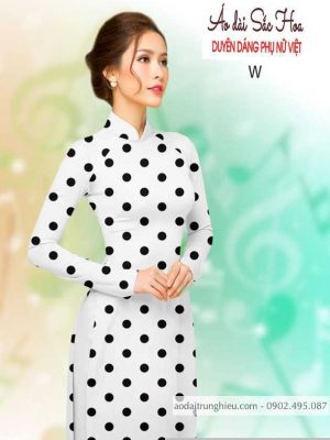 Vải áo dài chấm bi thiết kế 2020 AD H14490 30 1590384764 502 vai ao dai vai ao dai dep ad