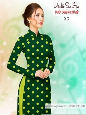 Vải áo dài chấm bi thiết kế 2020 AD H14490 32 1590384765 539 vai ao dai vai ao dai dep ad