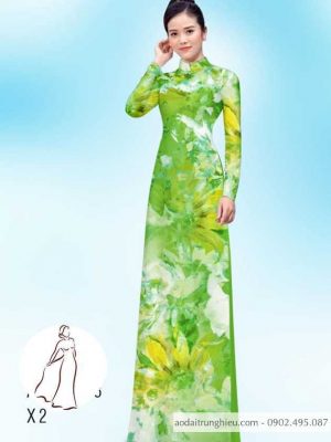 Vải áo dài hoa 3D thiết kế 2020 AD H14406 27 1590460803 219 vai ao dai vai ao dai dep ad