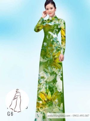 Vải áo dài hoa 3D thiết kế 2020 AD H14406 30 1590460804 107 vai ao dai vai ao dai dep ad