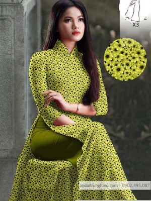 Vải áo dài hoa nhí thiết kế 2020 AD H10549 22 1590461048 435 vai ao dai vai ao dai dep ad
