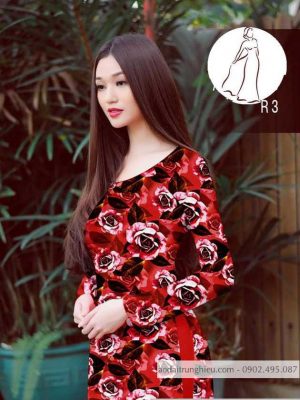 Vải áo dài hoa hồng đều kiểu mới AD H14491 29 1590461286 643 vai ao dai vai ao dai dep ad