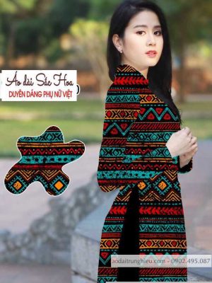 Vải áo dài hoa văn thổ cẩm kiểu mới AD T7501 26 1590462247 678 vai ao dai vai ao dai dep ad