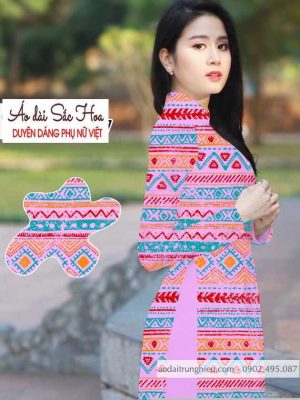 Vải áo dài hoa văn thổ cẩm kiểu mới AD T7501 27 1590462247 975 vai ao dai vai ao dai dep ad