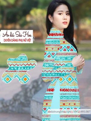 Vải áo dài hoa văn thổ cẩm kiểu mới AD T7501 33 1590462249 631 vai ao dai vai ao dai dep ad