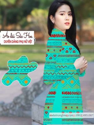 Vải áo dài hoa văn thổ cẩm kiểu mới AD T7501 42 1590462250 350 vai ao dai vai ao dai dep ad