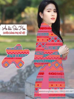 Vải áo dài hoa văn thổ cẩm kiểu mới AD T7501 47 1590462251 452 vai ao dai vai ao dai dep ad
